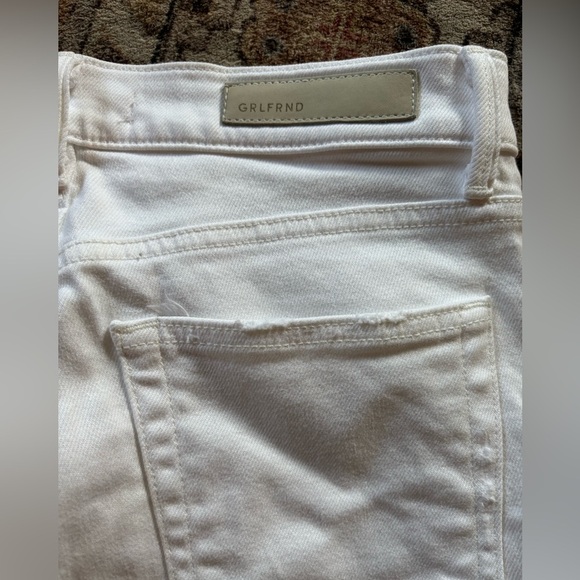 GRLFRND | White Karolina Denim Jeans - Picture 6 of 8